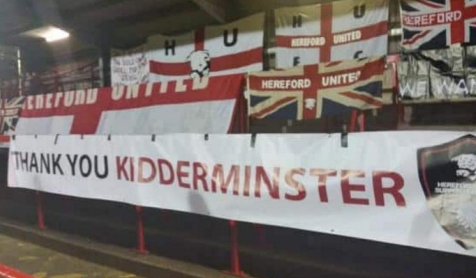 <a href="/KHFC_FansTeam/">Harriers Fans Team</a> play <a href="/HUFCfansteam/">HUFC Supporters Team</a> on New Years Day morning for the Steve Millington Cup. Should be an entertaining morning and great to come together again for a good cause.
<a href="/KHIST_official/">KHIST</a> <a href="/khfcofficial/">Kidderminster Harriers 🦅</a> <a href="/hufctrust/">Hereford United Supporters' Trust (HUST)</a> <a href="/HerefordFC/">HerefordFC</a>