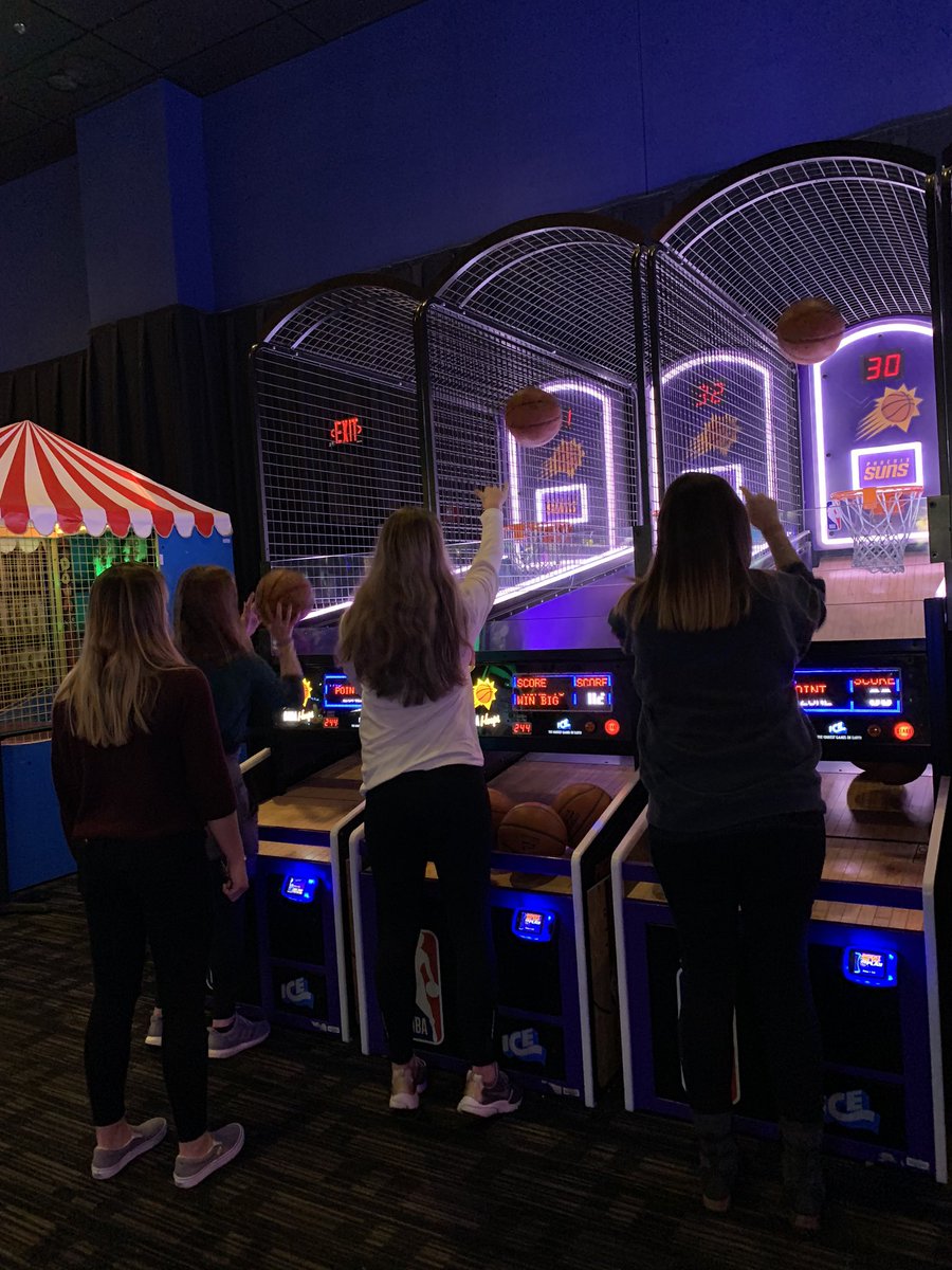 Good thing you got extra practice last night <a href="/DaveandBusters/">Dave & Buster's</a>!  Great win today @WHS_LadyLions