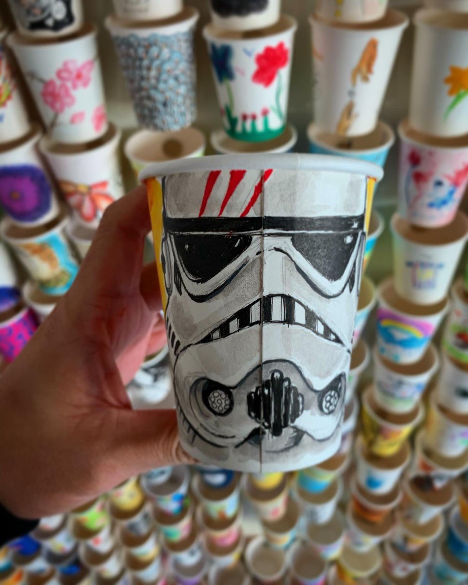 tetbautista's tweet photo. ❤️ this cafe 👌🏼#sketchartcafedubai #sketchart #coffeecupart #coffeeart #stormtrooper #cafe #artistsoninstagram #dxbartist #illustrator #sketch #art #drawing #dxb #mydxb #artcafe #dubai #tetbow https://t.co/EfbzvqHAWa
