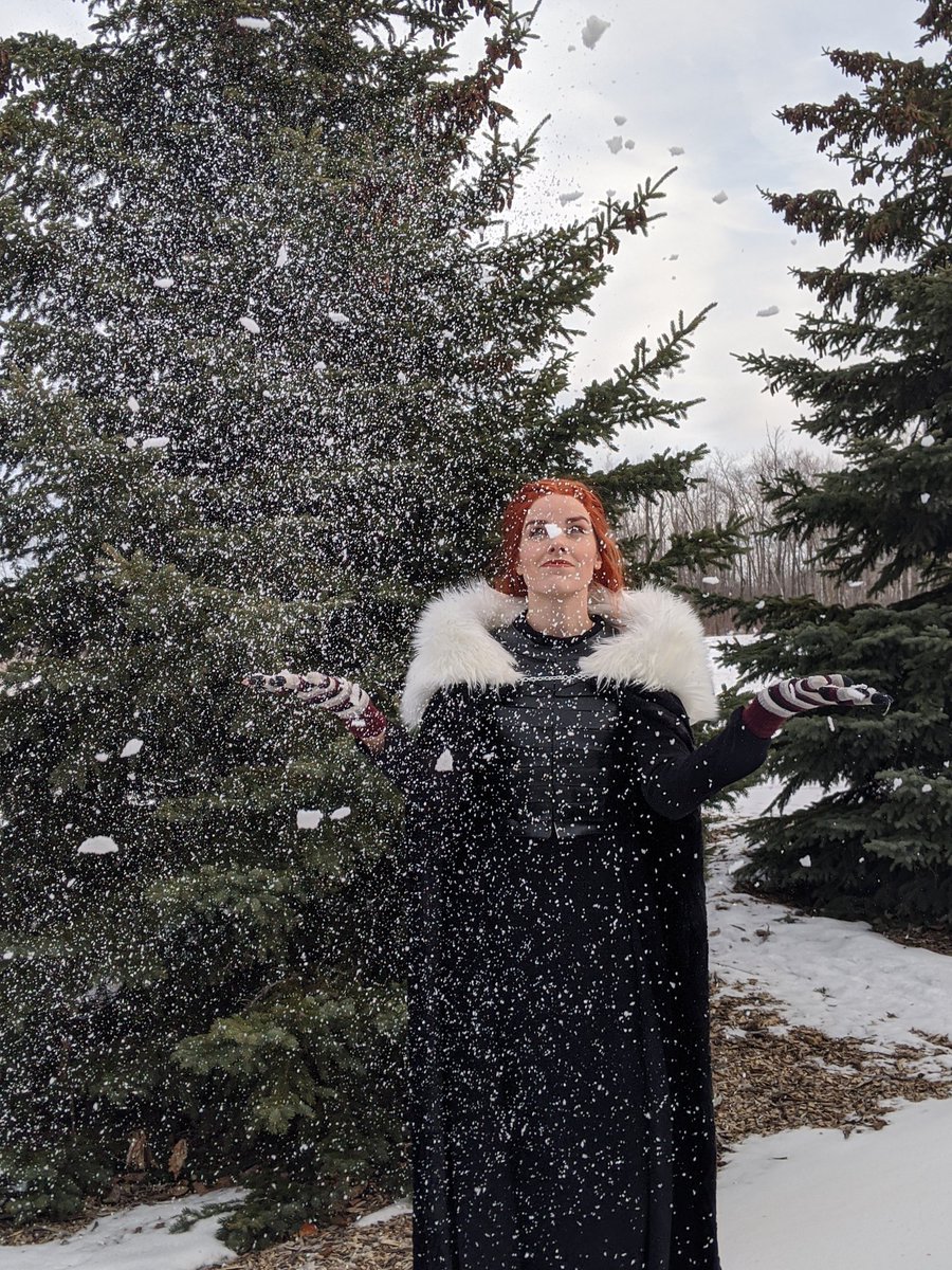 Elsa and Anna but make it Game of Thrones ❄️🤍