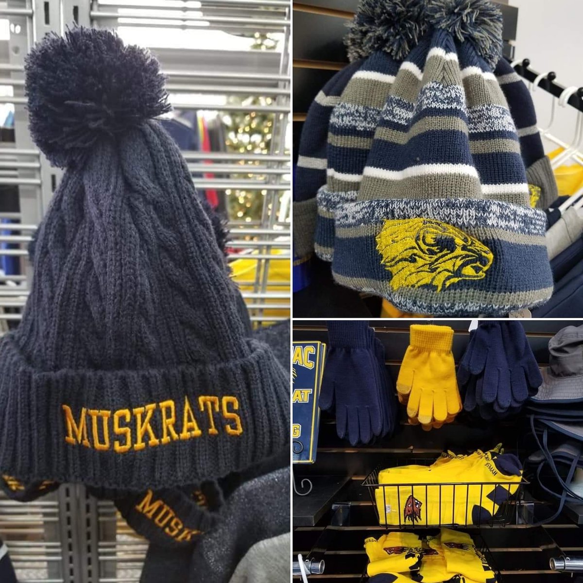 scoreboardnmore's tweet photo. Stay warm this winter with Muskrat apparel! We can also make custom apparel for all schools! We reopen January 4th.
423 Michigan St, Algonac, MI 48001
#customapparel #customdesign #spiritwear https://t.co/fCmU3fdW9X