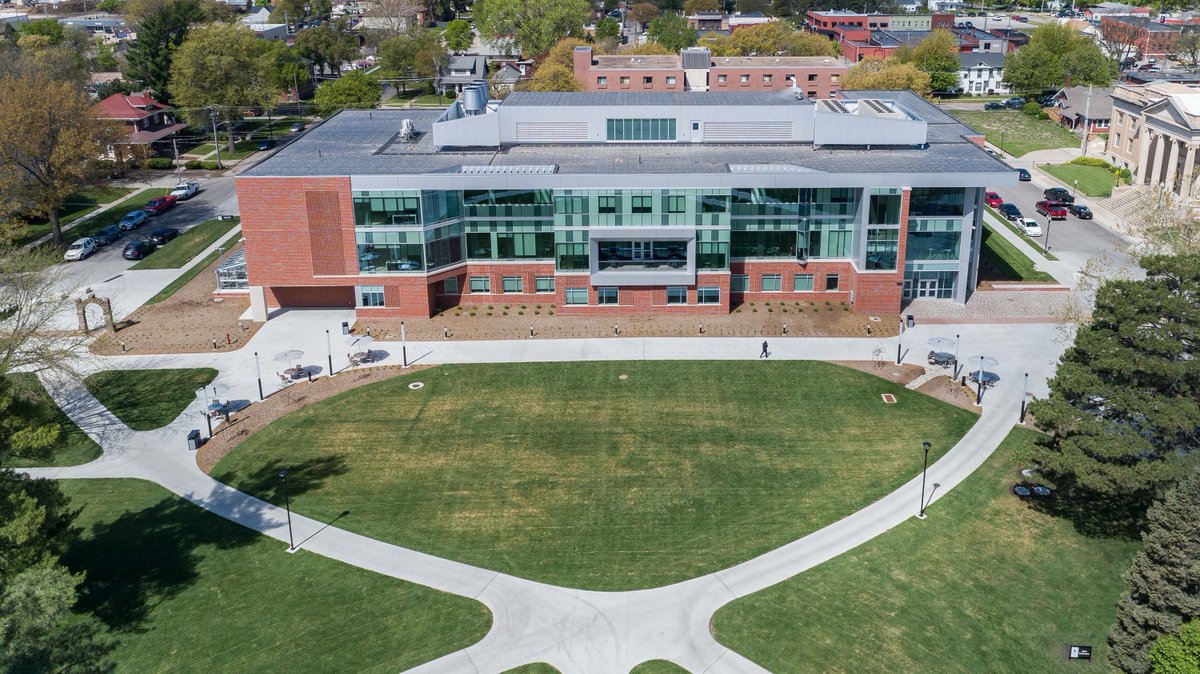 NEWesleyan's tweet photo. Reflecting on an amazing 2019, which started with the opening of the Duane W. Acklie Hall of Science! https://t.co/irmepba3za