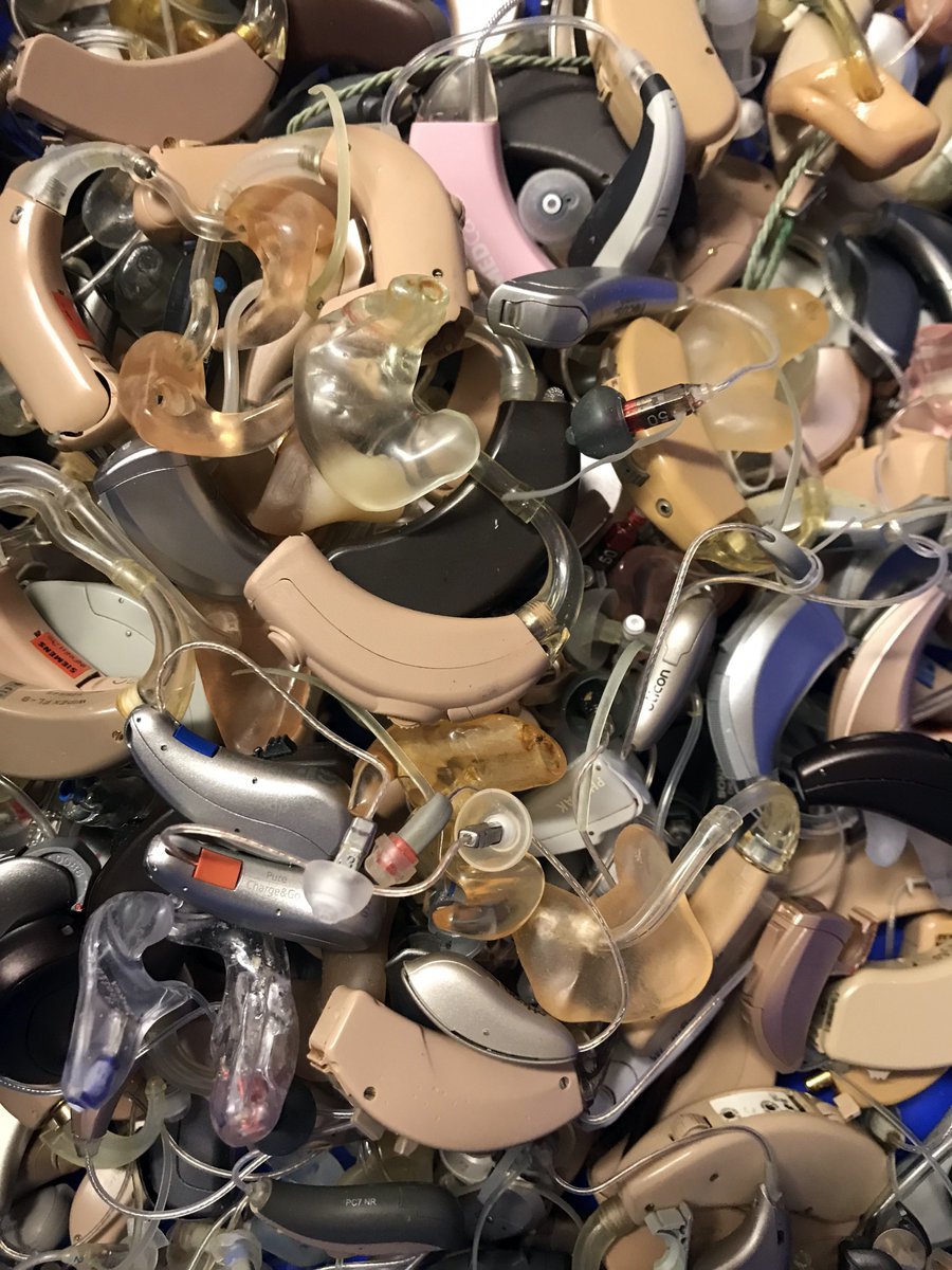 Not sure what to do with old or unused #hearingaids? Send them to us! Our hearing aid #recycling program gives them a new life and accepts all hearing aids regardless of age, make, or model. Learn more about our program by visiting starkey.foundation/recycling #sustainability