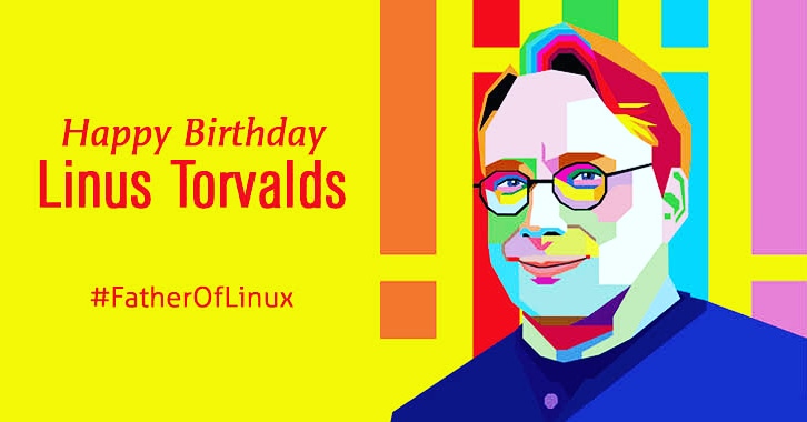 Happy Birthday to the Father of #Linux 
#LinusTorvalds 🎉🎉🎊 
May the #FOSS be with you!🐧🐧
sudo RT 🔄🔄 apt ♥️♥️