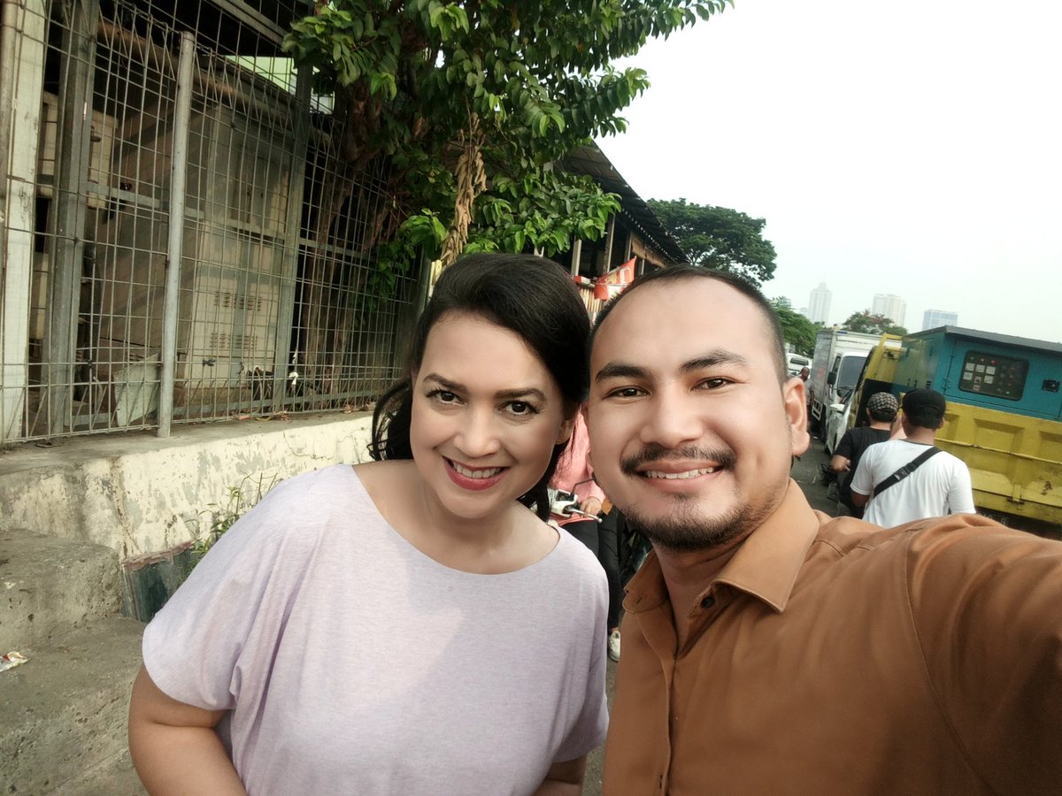 With Mom Ira Wibowo