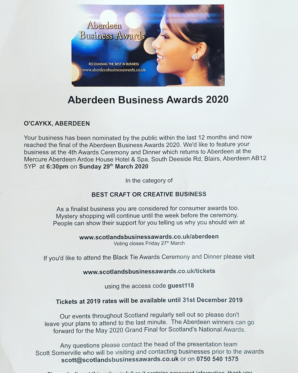 We are super delighted to be finalists in the 'Best craft or creative  business' category in the Scotland Business Awards. 
We'd really appreciate it if you could spare a few festive minutes to vote for us 👇🏽 scotlandsbusinessawards.co.uk/aberdeen/