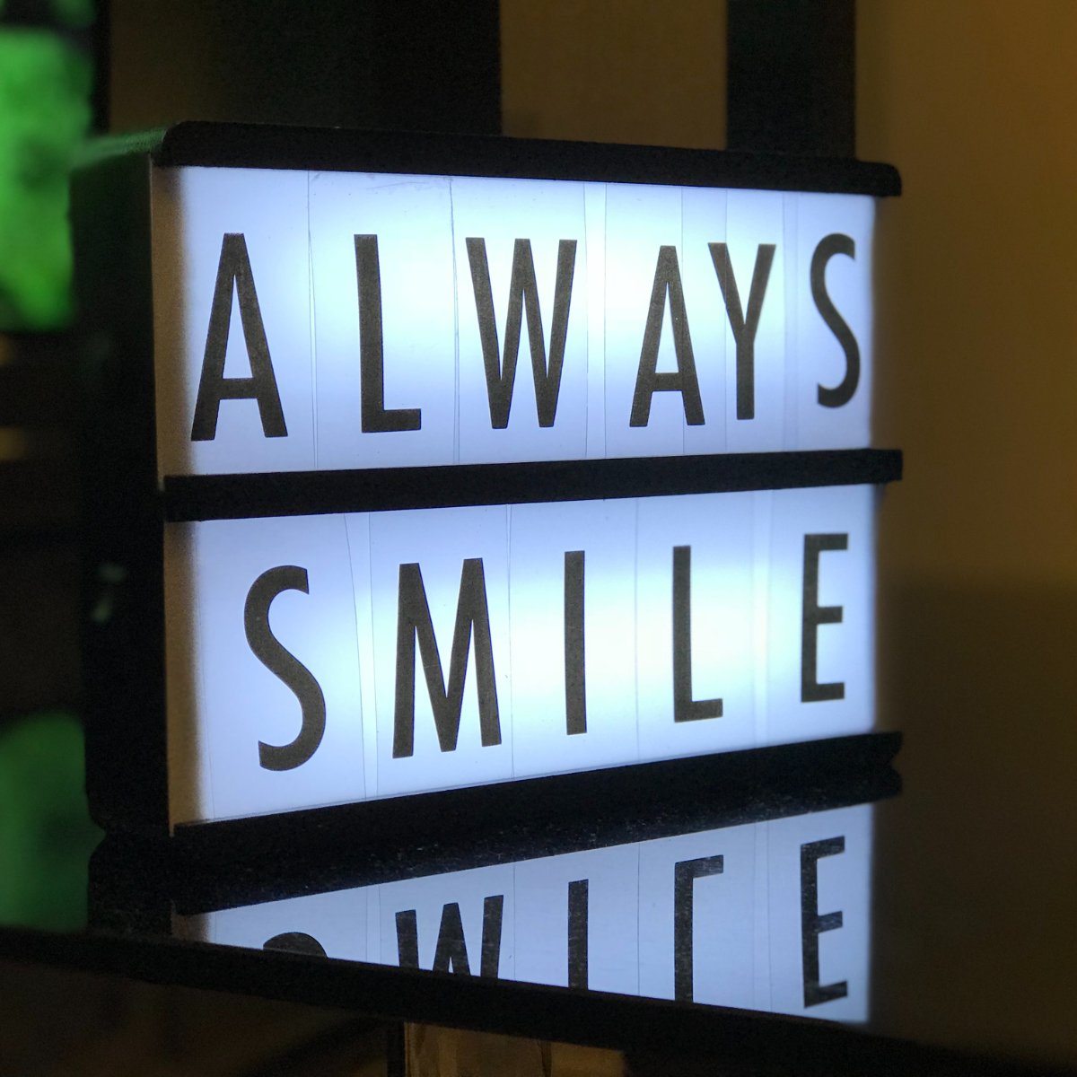 It looks good on you. 😏