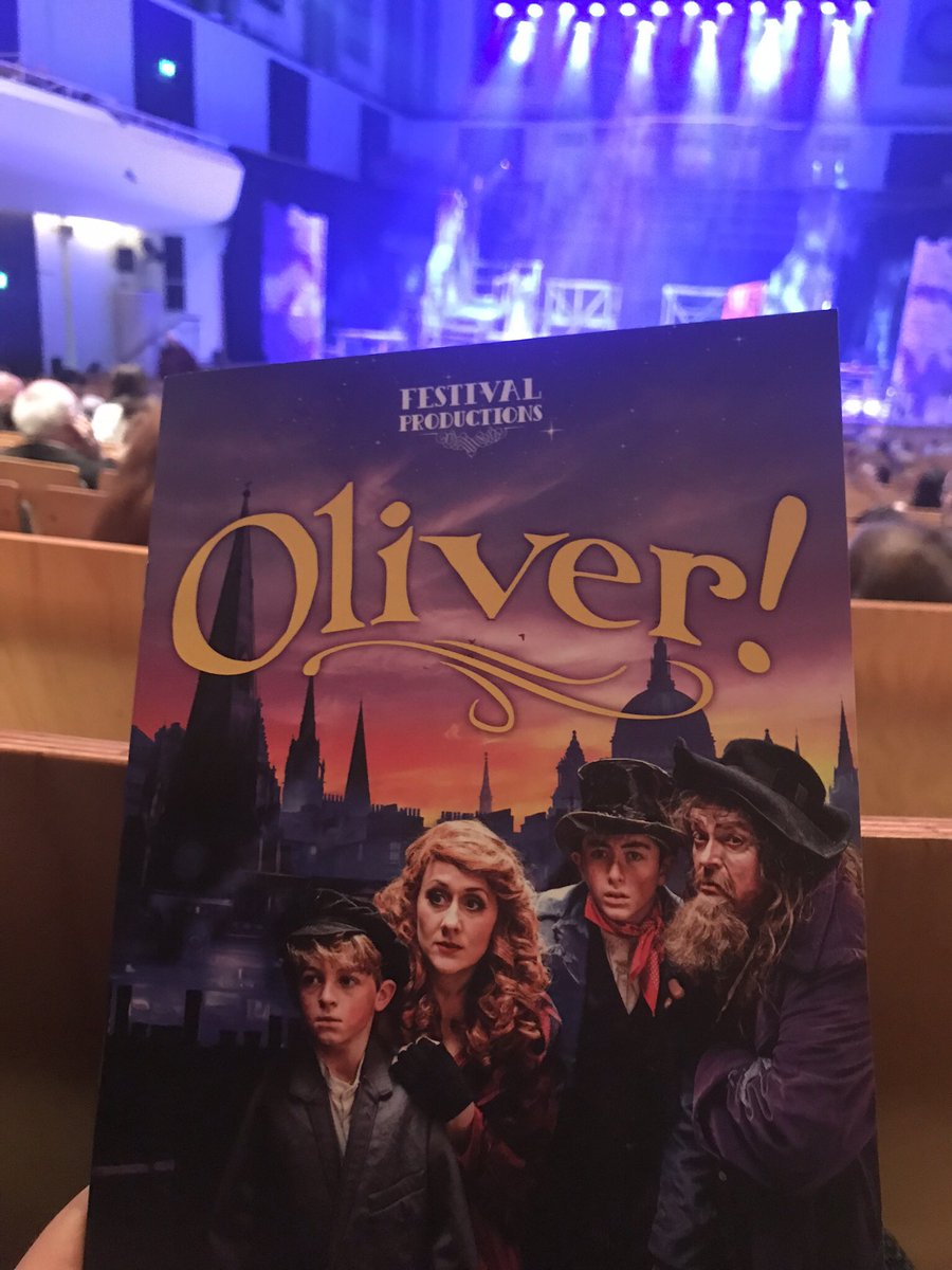 Oliver is on until 3rd Jan and it’s rapa’! The kids in it are brilliant 👏🏻