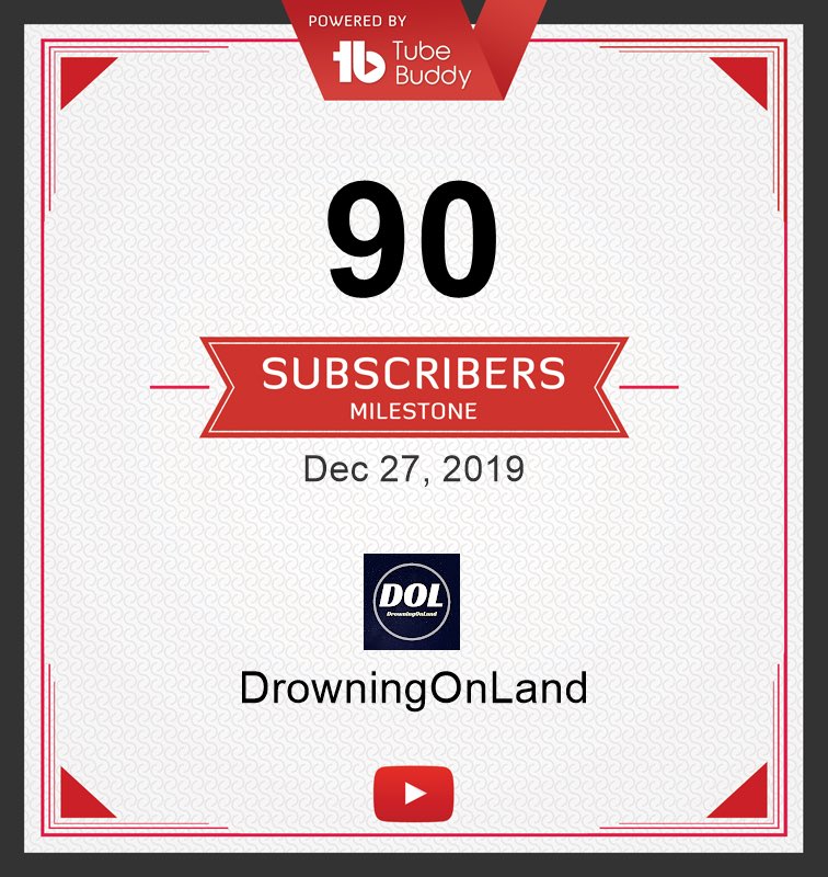 DOLisLIVE's tweet photo. I hit 90 Subscribers today! Can we get to 100 before the new year?!? #90subscribers #smallyoutuber #smallchannel #smallstreamer #gamingchannel #growingchannel #SmallStreamerCommunity #SmallStreamersConnect @SGH_RTs @YTGainTrain @smaIItubers @CC_Rts https://t.co/6HwQ4inMVb