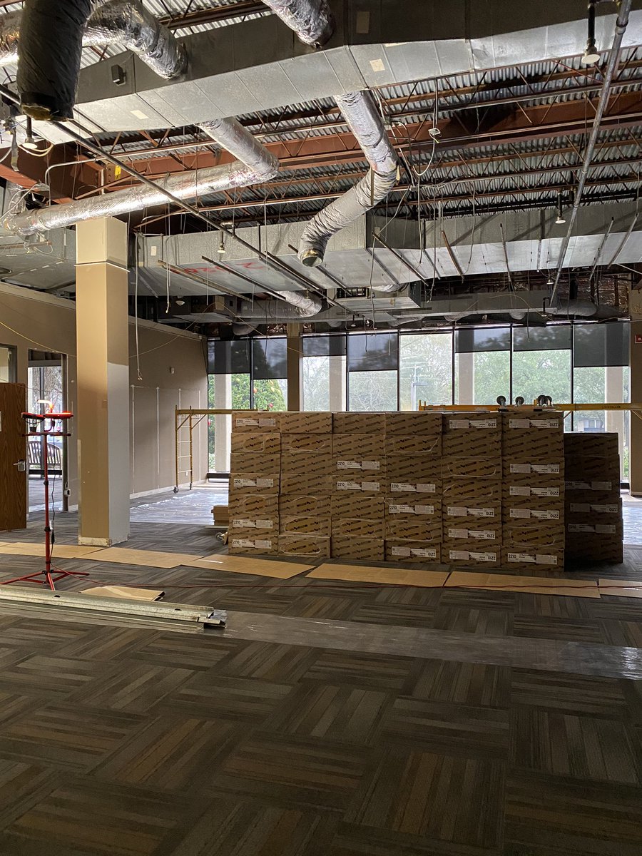 helen_hall_lib's tweet photo. Another day, another project! 🚧 #library #renovation #construction #project #helenhalllibrary #texas #libraries #librarytwitter https://t.co/j8VPiRjqEZ