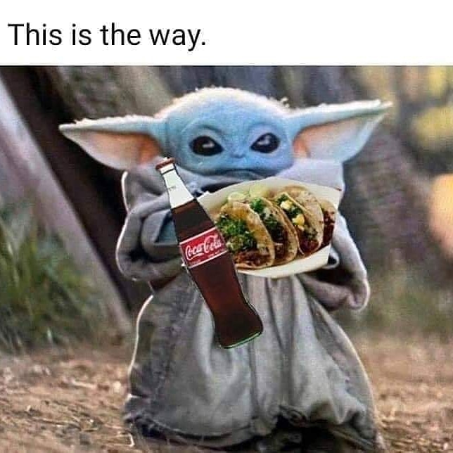 TwistedTaps's tweet photo. You better listen to Baby Yoda and get yourself over here!
#tacoslamezcla #tacohustler #bestcarnitasever #koreanasada #purpletaquitos #babyyoda #twistedtapsnorthpark https://t.co/fYcXhoKh6B