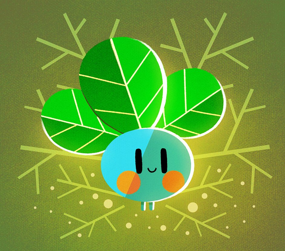 Julesdrawz's tweet photo. Oddish https://t.co/X4tazd44rm