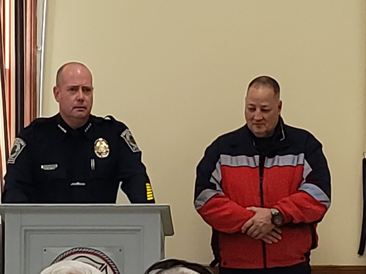 Congrats and thanks to Glen Silva, for 41 years of service as a member of the Georgetown Fire Department. I was pleased to join with Rep Lenny Mirra, members of the Board of Selectmen, Chief Mitchell, Police Chief Cudmore and other town officials today to honor you. <a href="/LennyMirra/">Lenny Mirra</a>