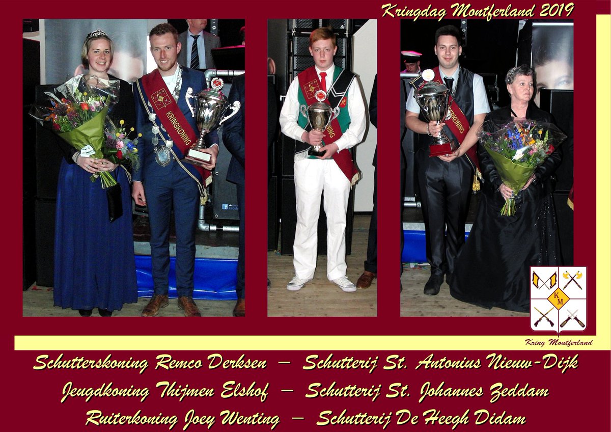 Gelders Kampioenschap Vendelen Indoor 2020
Organisatie: Schutterij Wilhelmina Didam
Datum: zo. 29 maart 2020

Kringdag Kring Montferland 2020
Organisatie: Sint Jans Gilde Beek-Loerbeek
Datum: zo. 19 April 2020

Sluitingstermijn opgave/inschrijven: 31-12-2019 om 24:00 uur!