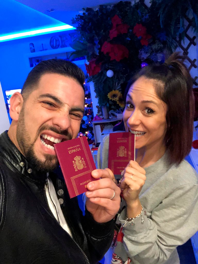 DyDoficial's tweet photo. We did it...

➡️  We are back to the United States! 🗽 😍

Thanks to Anna Danilova, Sensual Movement and to all who have helped us to obtain the visa! 

See you next january #NewYork! ❤️ 😘

#danielydesiree https://t.co/3WijpXhbdd