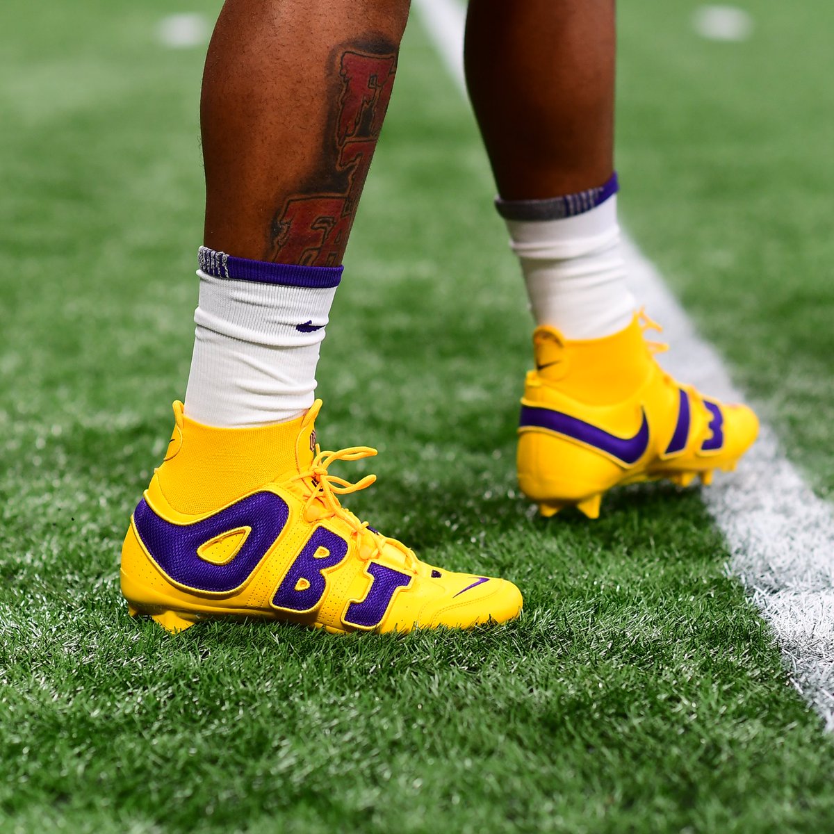 Lebron Football Cleats Lsu