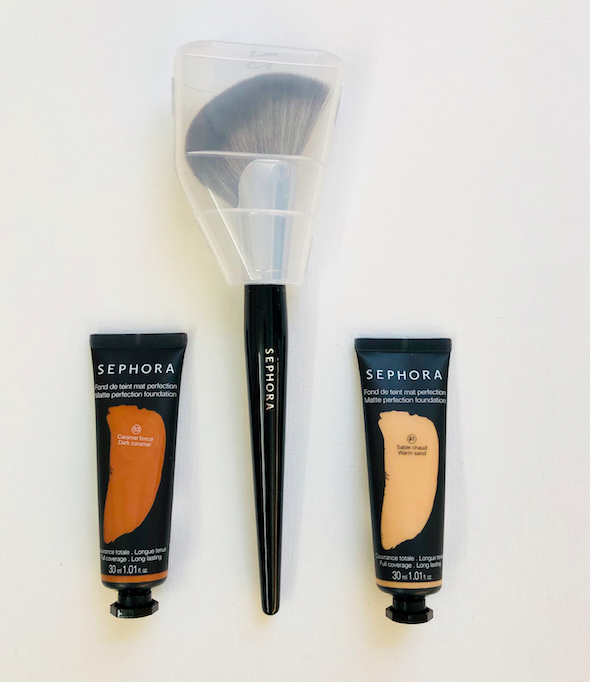 davelackie's tweet photo. Today's luxe beauty giveaway is this Sephora Pro Demi Fan Brush + Matte Perfection Foundation in Dark Caramel &amp; Warm Sand. To enter, follow @davelackie &amp; @NinaWestbury &amp; RT https://t.co/TK7dgkfaEQ