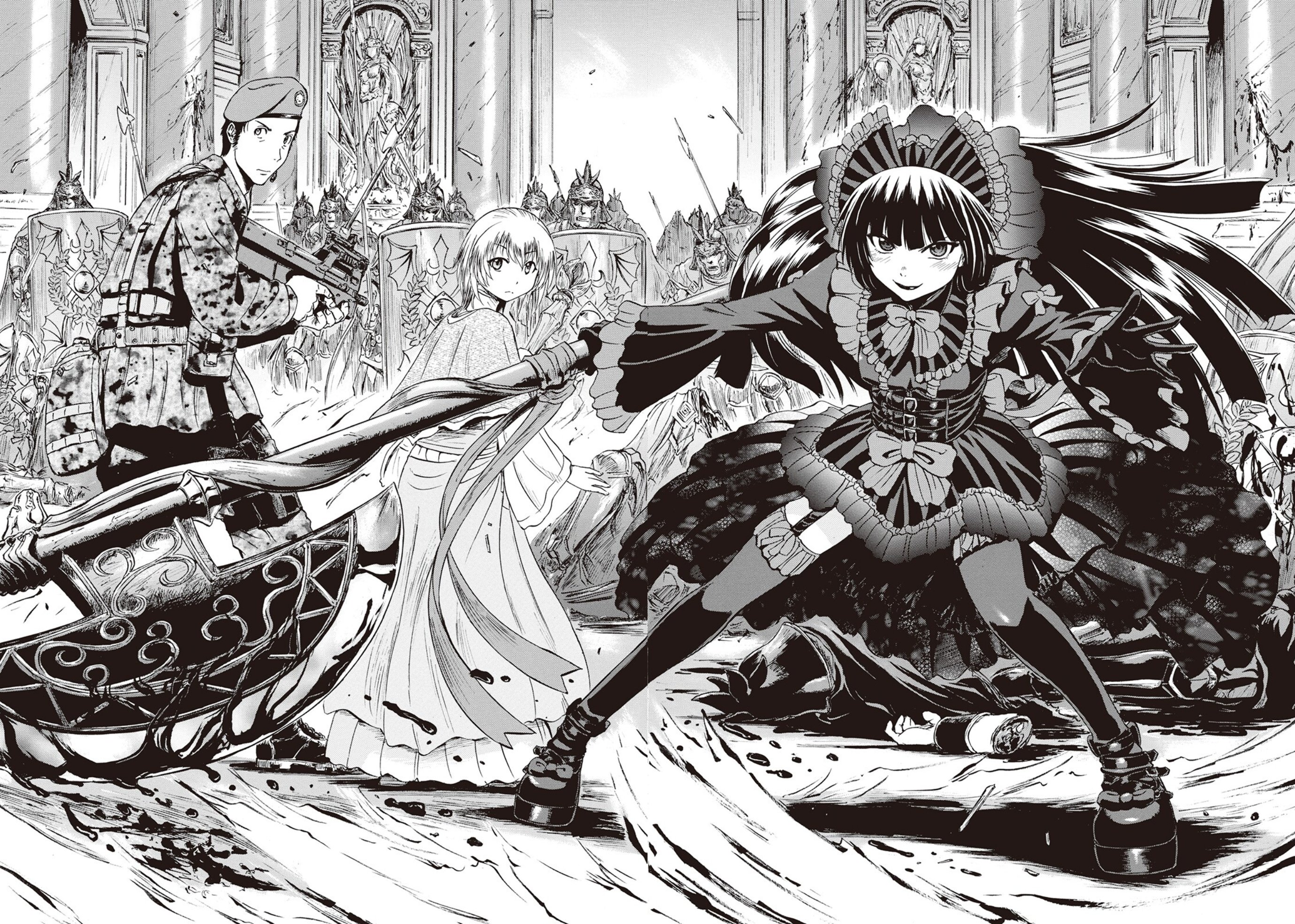 Gate Jieitai Kanochi Nite Manga ZeroDS. on Twitter: "Gate: Jieitai Kanochi nite, Kaku Tatakaeri Manga