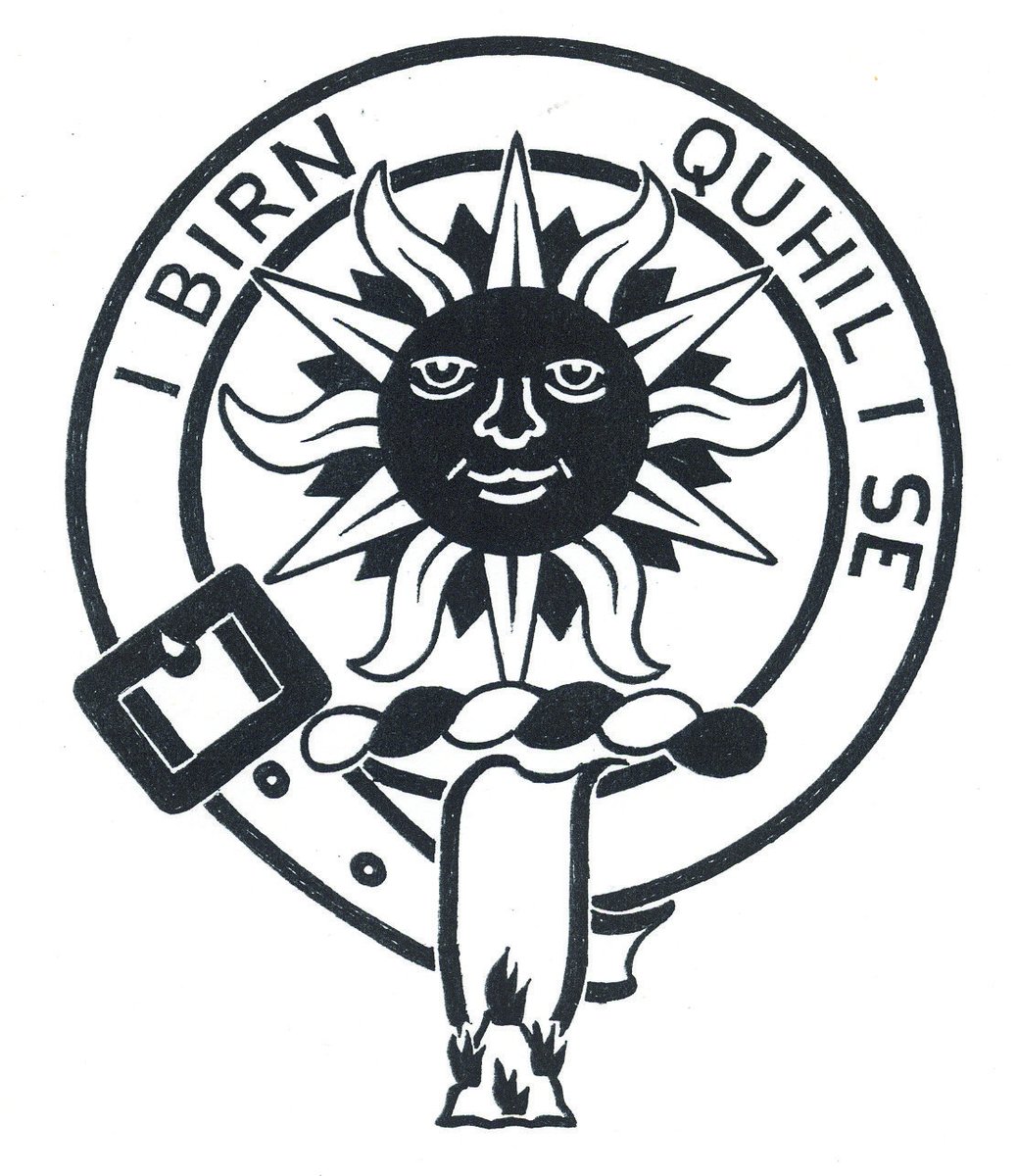 acmacleods's tweet photo. #DYK the MacLeod of Lewis motto - I Birn Quil I Se - roughly translates as, "I burn while I can"? As in "I excel while I can excel" rather than pyromania #PreodToBeAMacLeod https://t.co/Ep3ULedybs