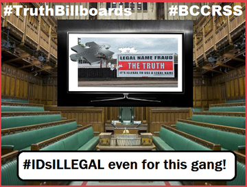 NotaBen68665726's tweet photo. Attention!
It's illegal to use a legal name!!
#IDsILLEGAL see #TruthBillboards & get your #BCCRSS #TheEscapeClause at https://t.co/kv9lsjhzZn
#TruthGoesTo
Parliament Hill
#CanadianMPs
@JustinTrudeau
@GinettePT
@JoelLightbound
@Press150Presse
#StopYourFraud #10Laws #StopID https://t.co/iO4VJas96q