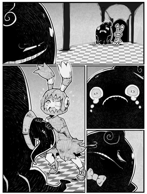Amissio 10-page update~!
https://t.co/uFg7o18IRa
https://t.co/uFg7o18IRa
What's better, small but faster updates or bigger slower ones? 

Anyway! 
To be continued ...♫
Chapter 4 is complete and 5 is coming soon! ♥ 