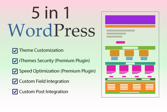 hossain_yubraj's tweet image. 5 in 1 WordPress service in 1 package. 
1. Theme Customization
2. iThemes Security (Premium Plugin)
3. Speed Optimization (Premium Plugin)
4. Custom Field Integration
5. Custom Post Integration

Link- bit.ly/355jhpk

#wordpress_service
#Fiverr