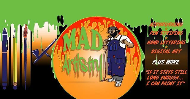 madkustoms13's tweet photo. MAD Artistry 2020....
.
.
.

#madartistry 
#alphanamel
#ppg
#hotrods
#kustoms
#nolifelikethelowlife 
#airbrushartist 
#airbrushing
#pinstriper
#pinstriping
#signpainter
#handlettering 
#king13brush
#vondago 
#alwayshandpainted 
#paintlife
#freelanceartist
#kustompainter 
#iw… https://t.co/W9vfaT1DVE