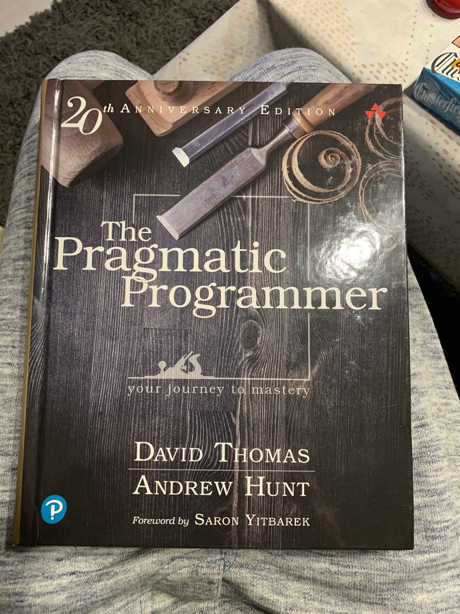 bobby_polzer's tweet image. Yeeeees, I finally got #ThePragmaticProgrammer 😍
