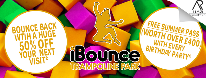 Check out 
@iBounceParks in Newton Abbot  Parent &amp; Toddler sessions, birthday parties, fitness classes and specific times for those with Additional Needs i-bounce.co.uk