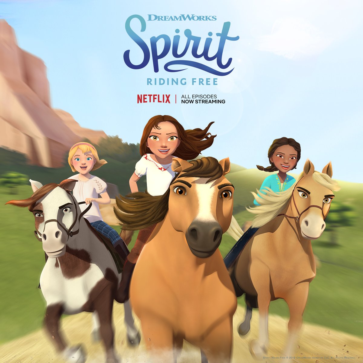 Spirit Riding Free, a show about three best friends going on adventures wit...