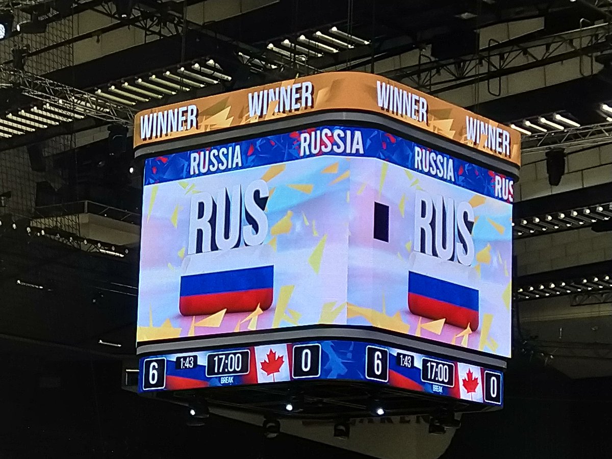 libstep73's tweet photo. Že to dopadne takhle, bych před zápasem netipoval ani v tom nejlákavějším kursu.
#WorldJuniors #RUSvsCAN #CANvsRUS https://t.co/61gos7pFQ2