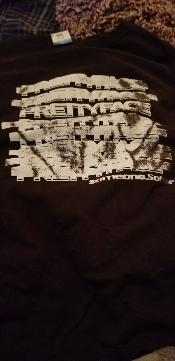 Found this at Goodwill and couldn't leave it and not represent one of the most underrated local groups <a href="/Someone_Sober/">Someone Sober</a> tonight on stage!