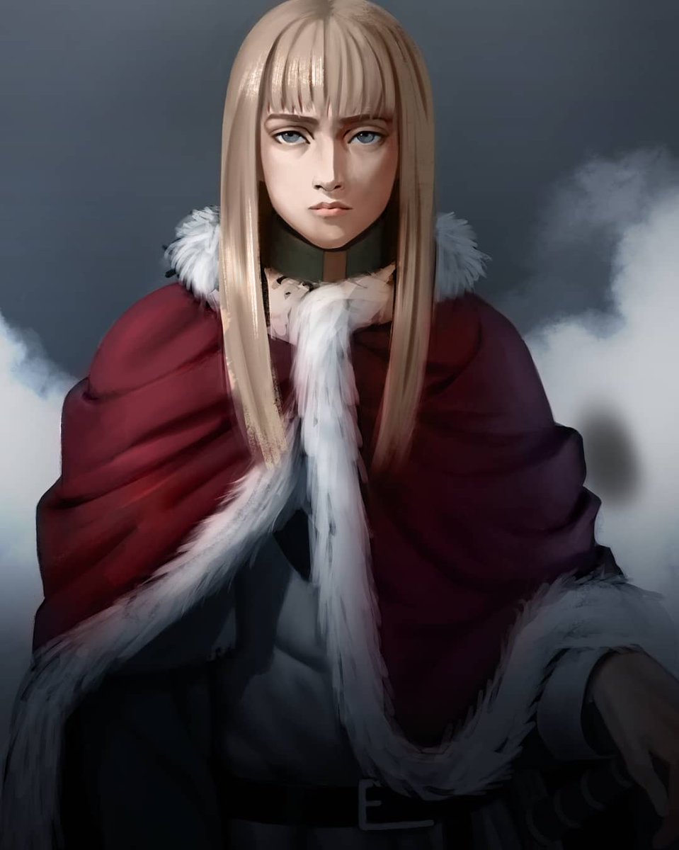 sebijy1's tweet photo. Canute (aka "Ohime sama" :D ) from Vinland Saga (great manga by @makotoyukimura )
Digital painting made with #clipstudiopaint
Timelapse process : https://t.co/micB6jVyVV
Real time process : https://t.co/p3q7b3EazS
#fanart #vinlandsaga #canute #viking #digitalpainting #knud https://t.co/5VvodvxtwT