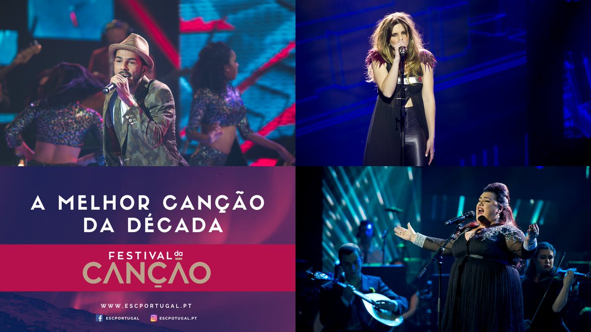 ESC_Portugal's tweet photo. #DançaJoana, #HáUmMarQueNosSepara e #OutraVezPrimavera foram as três canções mais votadas do Festival da Canção de 2015 e marcam presença na Final de #AMelhorCançãodaDécada.
Conheça os resultados na íntegra em: https://t.co/oceT6yl9em
#ESCPortugal #FestivaldaCanção #FC2015 https://t.co/4N05wgevG5