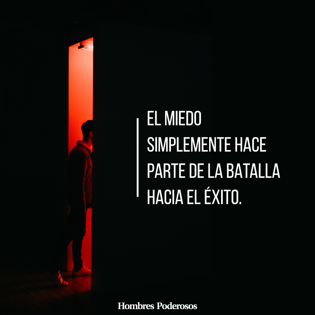 HPoderososMX's tweet photo. ¡NO ES MALO TENER MIEDO. LO MALO ES DEJAR QUE EL MIEDO DOMINE TU VIDA! https://t.co/cc9Xx4HtcI