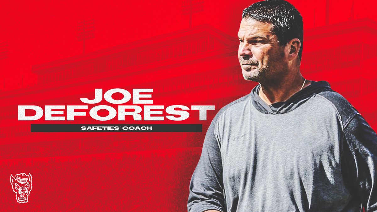 Welcome to the PACK, Coach DeForest &amp; Coach Mitchell!

Read more: bit.ly/2t9qPKw

#1Pack1Goal 🐺🐺🏈