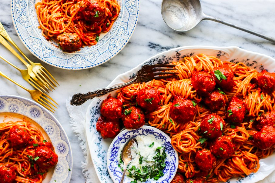 Pamela’s organic pasta is packed with 8g of protein per serving,  tastes fabulous and has perfect pasta texture. 
Pamela wouldn’t settle for anything less.

Get Pamela's organic spaghetti here: pamelasproducts.com/products/glute…

Pamela’s grain-free meatball recipe: pamelasproducts.com/recipes/gluten…