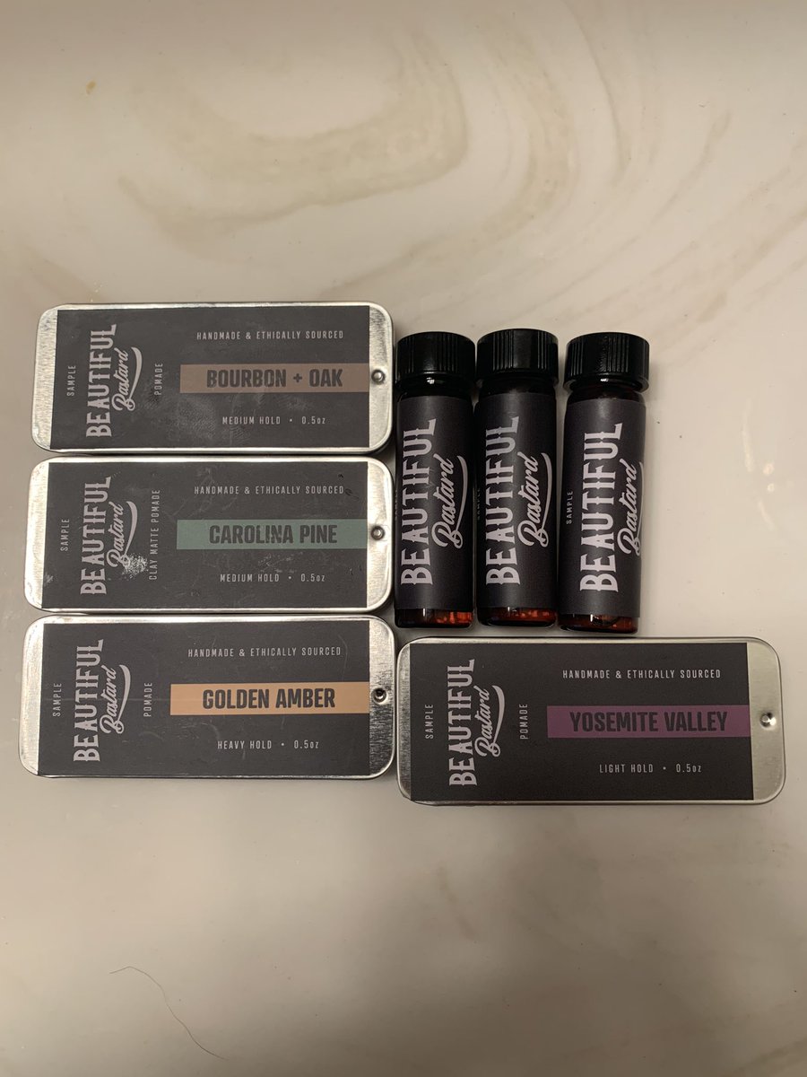 JKorgal's tweet photo. Love my Beautiful Bastard sample set! @PhillyD  which hold do you use? https://t.co/ADDVFds8EM