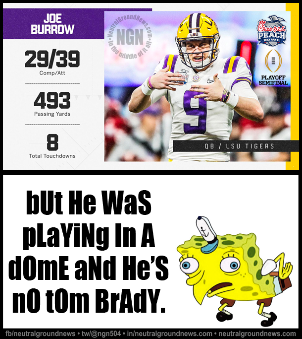 NGN504's tweet photo. Durrrrr π₯΄
https://t.co/WSoBFI9EbH β In the middle of it all.
#NGside #LSU #JoeBurrow #LSUTigers #CFPlayoff #GeauxTigers #NOLA #NewOrleans #WhoDat #Saints #DrewBrees https://t.co/xAhQMYmLZt