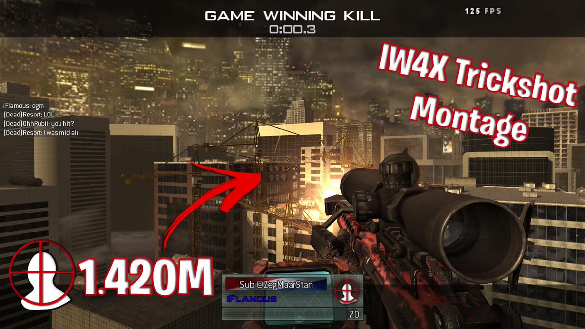 ZegMaarStan's tweet photo. IW4X Trickshot Montage - Flamous on Fire Ep.1 is almost done!
Its gonne be insane!!!! i hope you all like it!
π₯°π₯°π₯°π₯°β€
#trickshot #iw4x #waliant
oh and i really like to join a good team. any suggestions? ππ https://t.co/Lf9LRvkASl