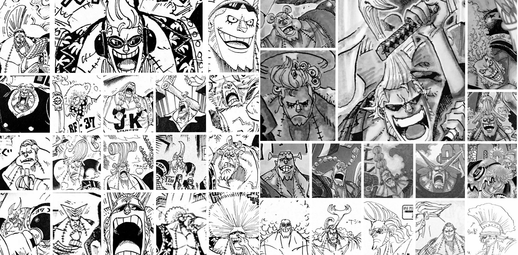 Twitter 上的 Yokohage フランキーの髪型が まだまだ増える ワノ国の決戦が楽しみ ワンピース Onepiece フランキー ワノ国 T Co Lvdirteupu Twitter