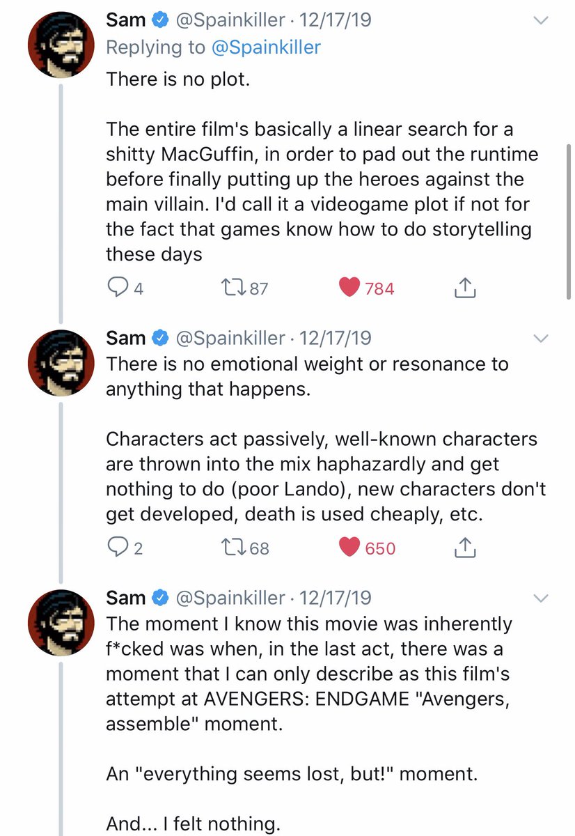 sam went off