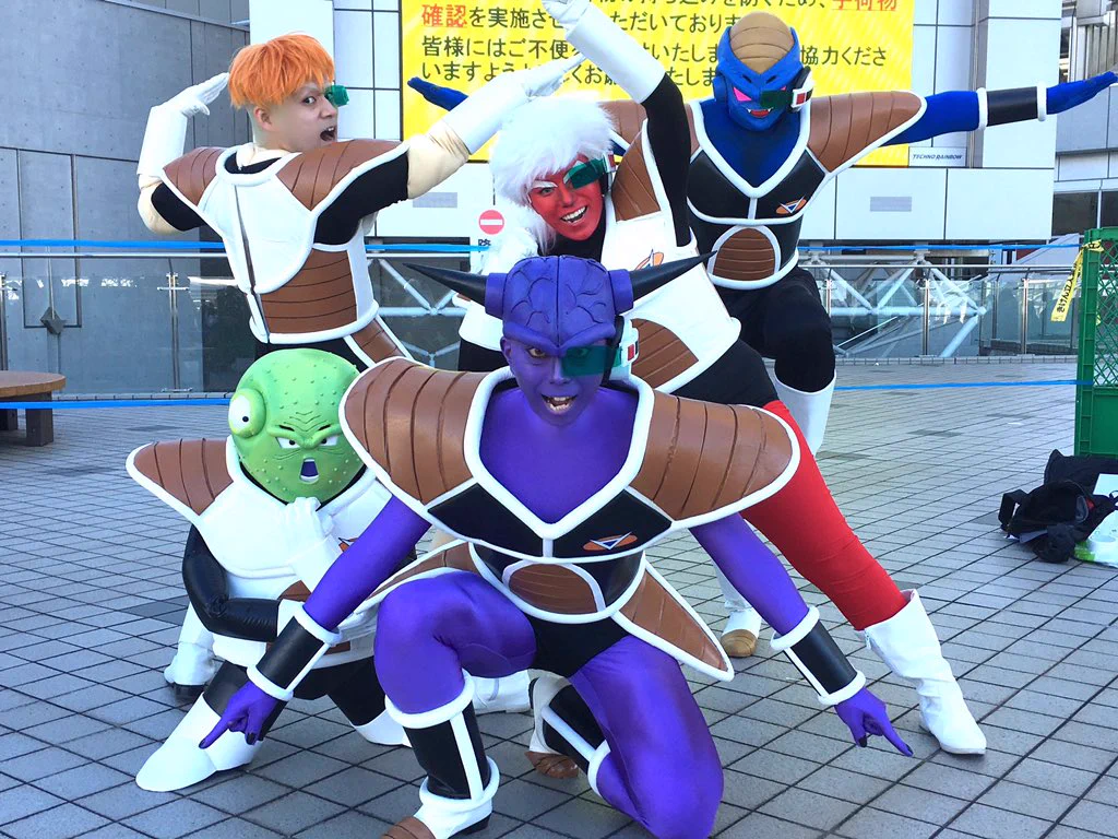 コミケに参加した結果？ギニュー特戦隊登場www