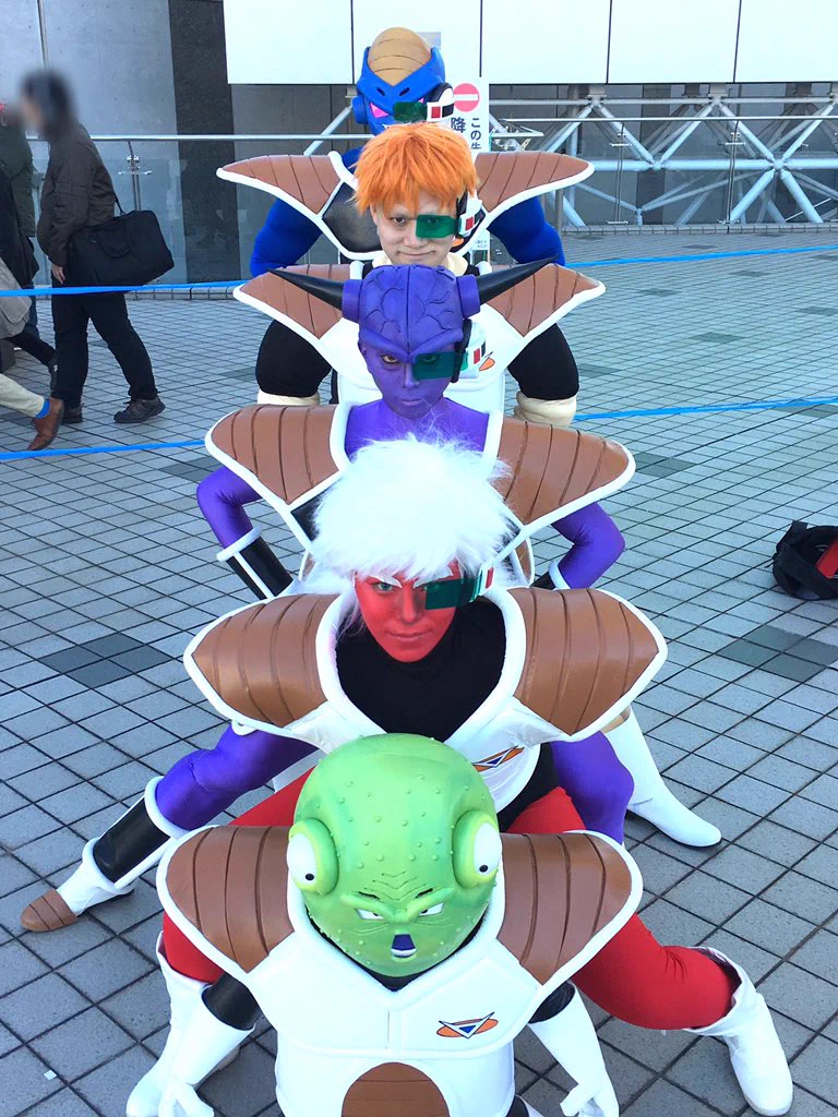 コミケに参加した結果？ギニュー特戦隊登場www