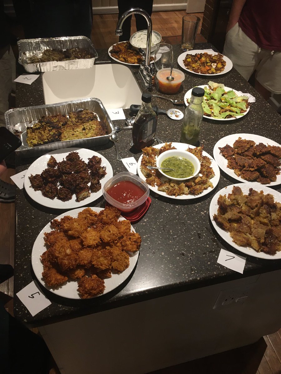 bmo_molin's tweet photo. The Latke-Off is ON! https://t.co/cWnvgYaAfS