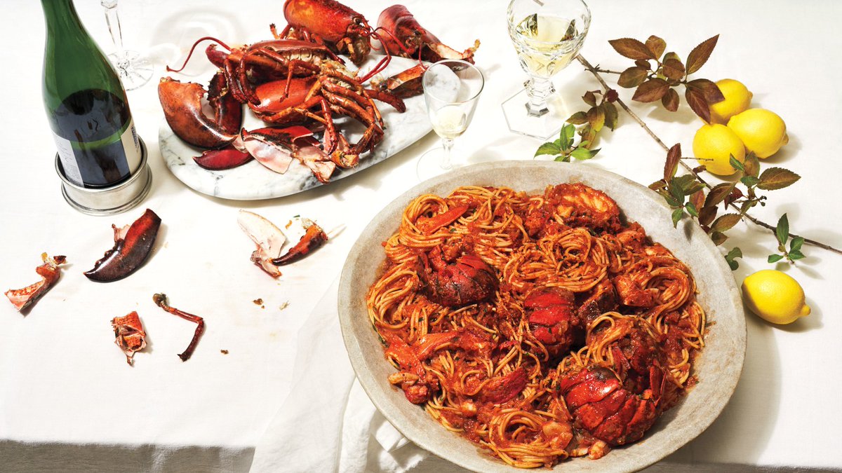 Dr2thestars's tweet photo. What is your favorite New Year's dish? We like to finish the year off with Lobster fra Diavolo, a main dish that everyone's going to love. Have you ever tried it? via:  https://t.co/nuqcuLdpGd https://t.co/55R5vJafNE