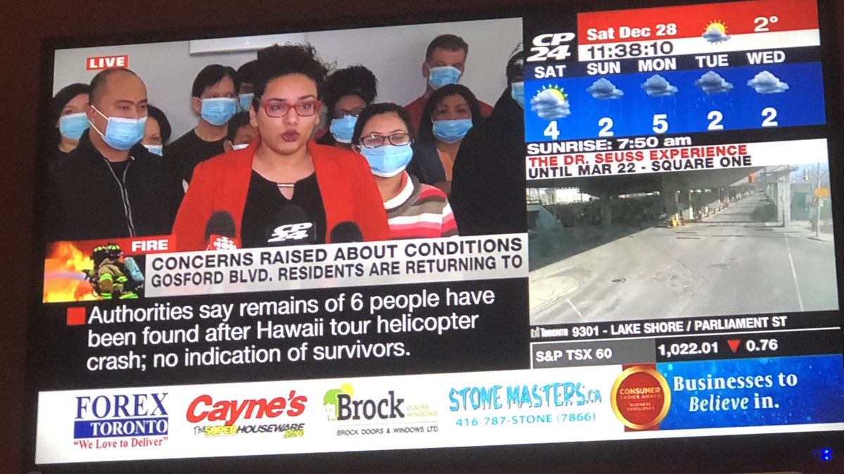 Although the landlord has performed an air quality assessment, neither the SCOPE of investigation nor restoration PROCESS have been disclosed. 

Residents cannot accept half-measures. They are asking for comprehensive surface testing for toxic soot residue. #235Gosford <a href="/CP24/">CP24</a>