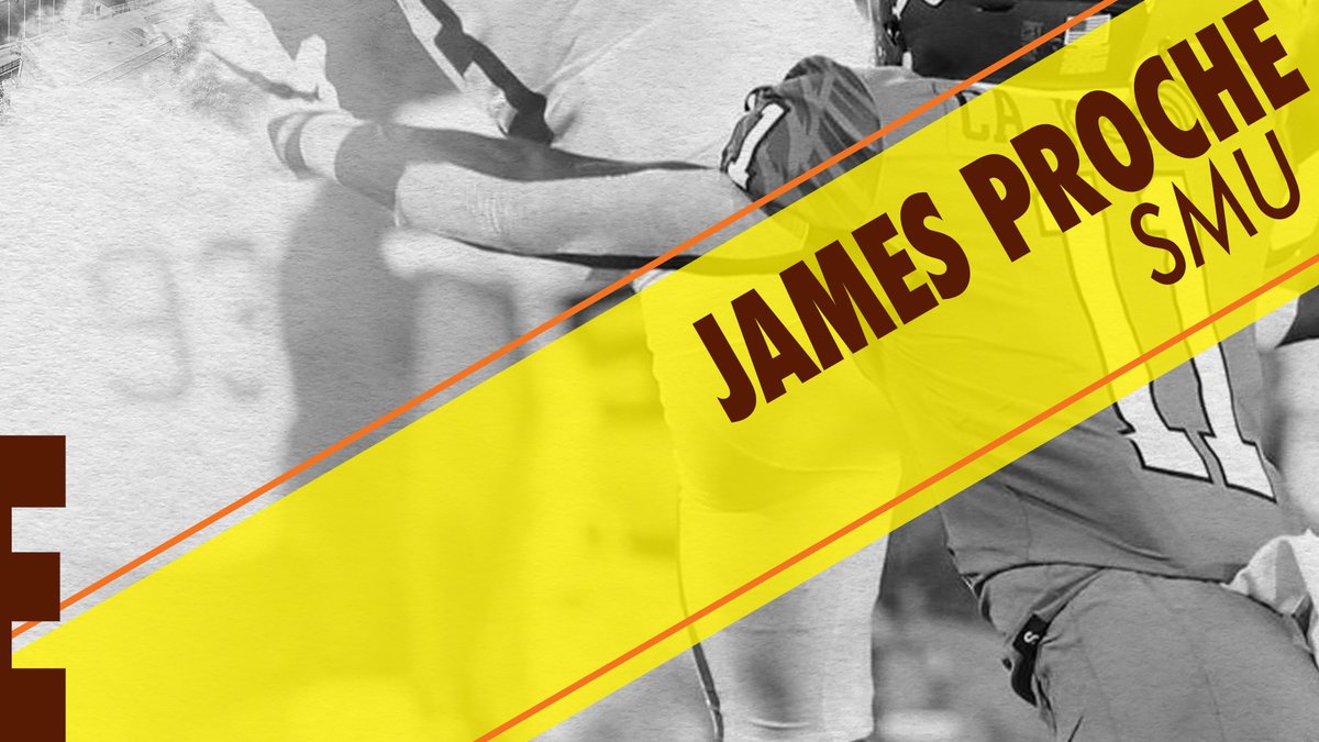 The @Reeses #SeniorBowl would like to welcome WR James Proche (<a href="/jamesproche3/">pro.</a>) to the 2020 Senior Bowl! <a href="/SMU_Football/">Bill "Boss Hogg" Armstrong</a> #PonyUpDallas #TheDraftStartsInMOBILE