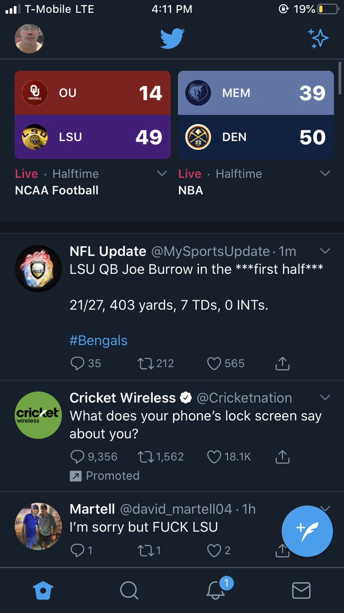 here4dacontent's tweet photo. LSU out here outscoring the Memphis Grizzlies in a half 💀 #CFPlayoff #LSUvsOU https://t.co/bS1JPXEUWl