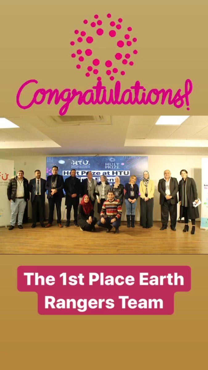 Hashem_altamneh's tweet photo. It was my pleasure to be one of the competitors with my incredible team in Hult Prize this year, and it was an honor to be in the first place.

#HULT_PRIZE🔥
#FIRST_PLACE🏆🎉
#Earth_Rangers (Phoenix)
Congratulations to our Team🎊❤
Hashem, Saif, Mohammed &amp; Rahaf. https://t.co/QDPGRxEMyM